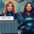 Calendrier du mois !