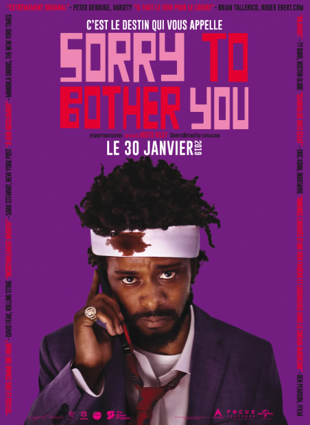 affiche du film Sorry to Bother You 