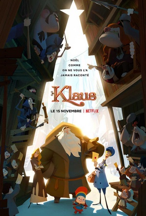 Affiche du film d'animation La légende de Klaus