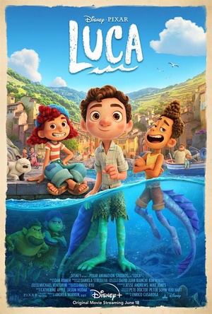 Affiche du film d'animation Luca